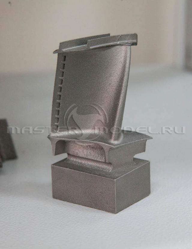 Лопатка газовой турбины получена методом селективного лазерного плавления Лопатка газовой турбины получена методом селективного лазерного плавления